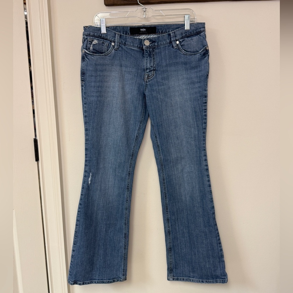 Mossimo: Women's Medium Rise Bootcut Blue Jean, Size 10
